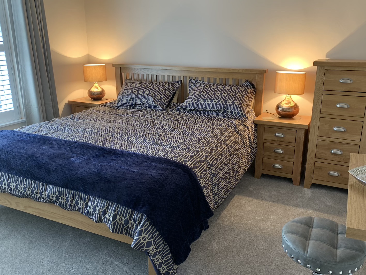 Bedroom 1, Apple Cottage, The Custards, Lyndhurst